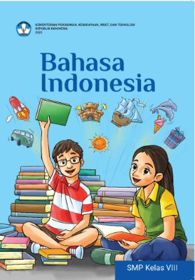 Sampul buku Bahasa Indonesia unt...